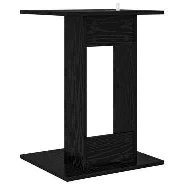 vidaXL Τραπεζάκι Πλευράς Μαύρη Οξυά 45x40x62,5cm 1 τεμ.