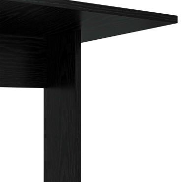 vidaXL Τραπεζάκι Πλευράς Μαύρη Οξυά 45x40x62,5cm 1 τεμ.