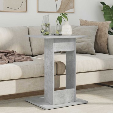 vidaXL Τραπεζάκι Πλευράς Σκυρόδεμα Γκρι 45x40x62,5cm 1 τεμ.