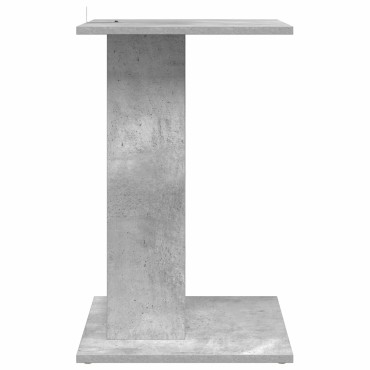 vidaXL Τραπεζάκι Πλευράς Σκυρόδεμα Γκρι 45x40x62,5cm 1 τεμ.