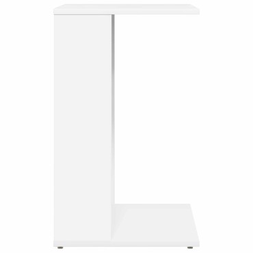 vidaXL Τραπεζάκι Πλευράς Λευκό 40x38x62,5cm Επεξεργασμένο Ξύλο 1 τεμ.