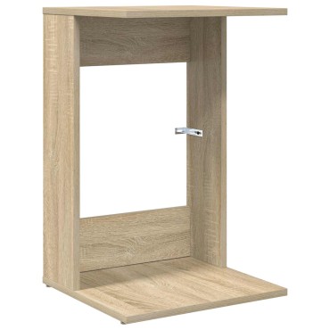 vidaXL Τραπεζάκι Πλευράς Δρύς Sonoma 40x38x62,5 εκ 1 τεμ.