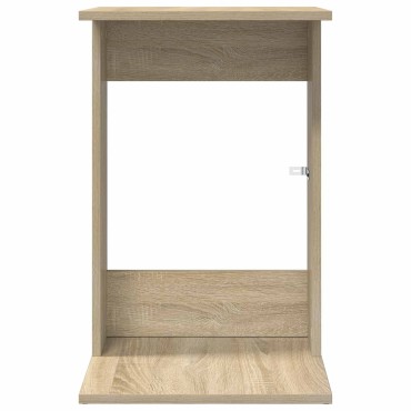 vidaXL Τραπεζάκι Πλευράς Δρύς Sonoma 40x38x62,5 εκ 1 τεμ.