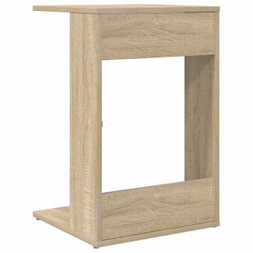 vidaXL Τραπεζάκι Πλευράς Δρύς Sonoma 40x38x62,5 εκ 1 τεμ.