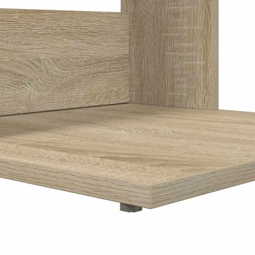 vidaXL Τραπεζάκι Πλευράς Δρύς Sonoma 40x38x62,5 εκ 1 τεμ.