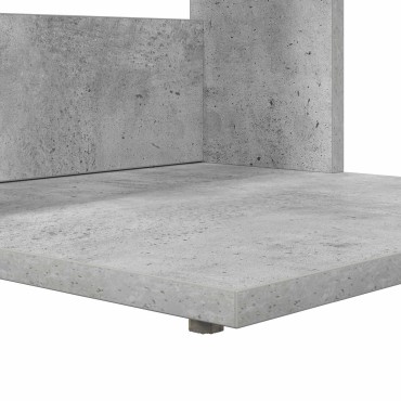 vidaXL Τραπεζάκι Πλευράς Σκυρόδεμα Γκρι 40x38x62,5 εκ 1 τεμ.