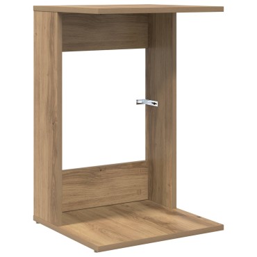 vidaXL Τραπεζάκι Πλευράς Artisan Oak 40x38x62,5 εκ 1 τεμ.