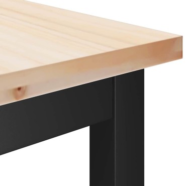 vidaXL Καθίσματα Τραπεζιού 100x32,5x49cm 2 τμχ.