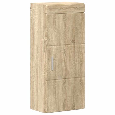 vidaXL Ντουλάπα τοίχου μπάνιου TULUM Δρύς Sonoma 37x24,5x86 εκ 1 τεμ.