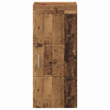 vidaXL Ντουλάπα τοίχου μπάνιου TULUM Παλιό ξύλο 37x24,5x86 εκ 1 τεμ.