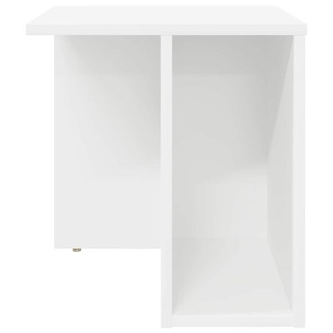 vidaXL End Table 2 τεμ. Λευκό 37x32x40cm Επεξεργασμένο Ξύλο