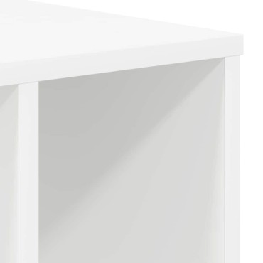 vidaXL End Table 2 τεμ. Λευκό 37x32x40cm Επεξεργασμένο Ξύλο