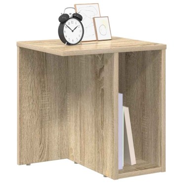 vidaXL End Table Δρύς Sonoma 37x32x40cm Επεξεργασμένο Ξύλο