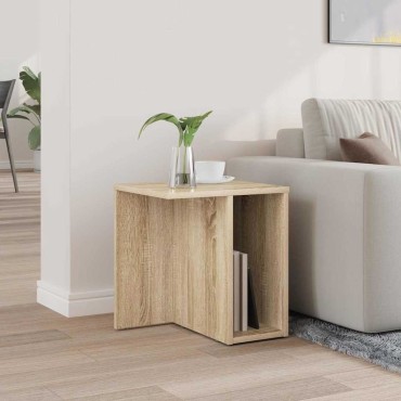 vidaXL End Table Δρύς Sonoma 37x32x40cm Επεξεργασμένο Ξύλο