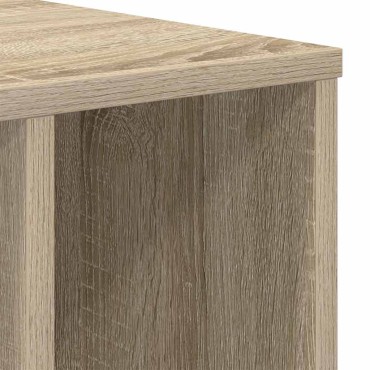 vidaXL End Table Δρύς Sonoma 37x32x40cm Επεξεργασμένο Ξύλο