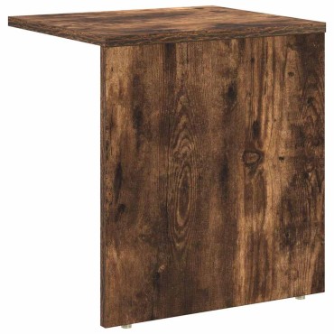 vidaXL End Table 2 τεμ. Καπνισμένο Ξύλο Δρυός 37x32x40 εκ