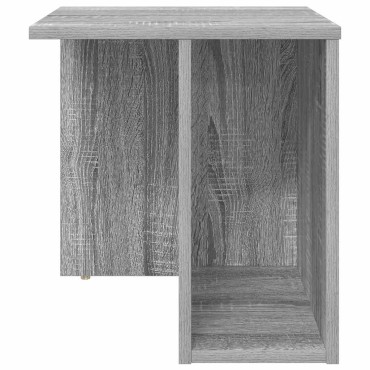 vidaXL End Table Γκρι Sonoma 37x32x40cm Επεξεργασμένο Ξύλο