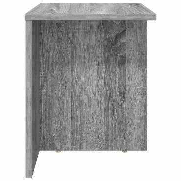 vidaXL End Table Γκρι Sonoma 37x32x40cm Επεξεργασμένο Ξύλο