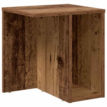 vidaXL End Table 2 τεμ. Παλιό ξύλο 37x32x40cm Επεξεργασμένο Ξύλο
