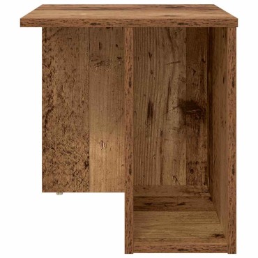 vidaXL End Table 2 τεμ. Παλιό ξύλο 37x32x40cm Επεξεργασμένο Ξύλο