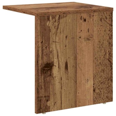 vidaXL End Table 2 τεμ. Παλιό ξύλο 37x32x40cm Επεξεργασμένο Ξύλο