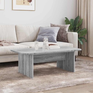vidaXL Τραπεζάκι σαλονιού Γκρίζο Σονομα 93x53x33 εκ 1 τεμ.