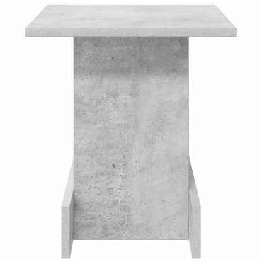 vidaXL End Table Σκυρόδεμα Γκρι 35,5x35x40cm Επεξεργασμένο Ξύλο