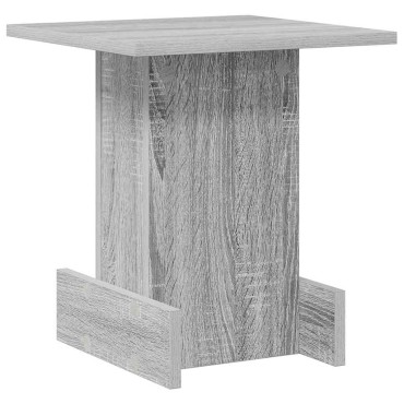 vidaXL End Table Γκρίζο Σονομα 35,5x35x40cm Επεξεργασμένο Ξύλο