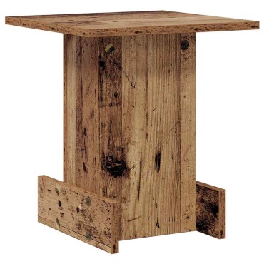 vidaXL End Table Παλιό ξύλο 35,5x35x40cm Επεξεργασμένο Ξύλο