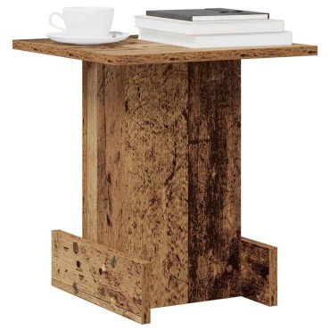 vidaXL End Table Παλιό ξύλο 35,5x35x40cm Επεξεργασμένο Ξύλο