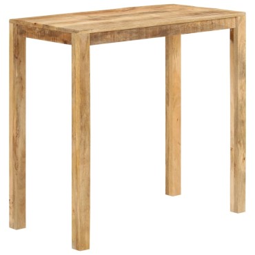 vidaXL Τραπέζι Μπαρ 112x55x108cm από Μασίφ Ξύλο Μάνγκο 1 τεμ.