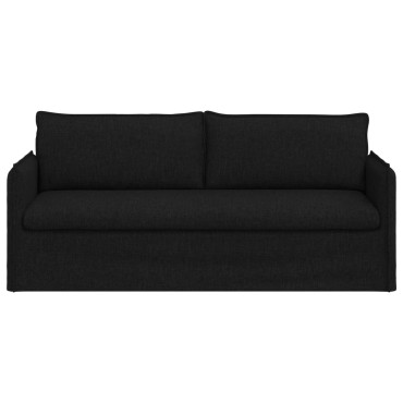 vidaXL Καναπές Μαύρο 196x82x85cm ύφασμα