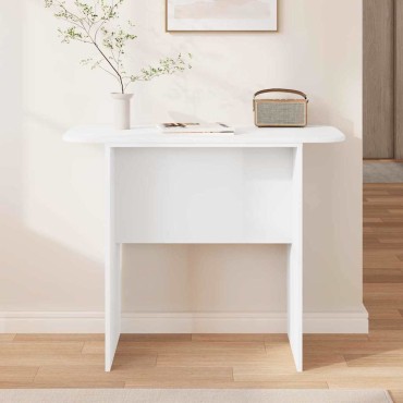 vidaXL Τραπέζι κονσόλας Λευκό 93x40x75cm Επεξεργασμένο Ξύλο