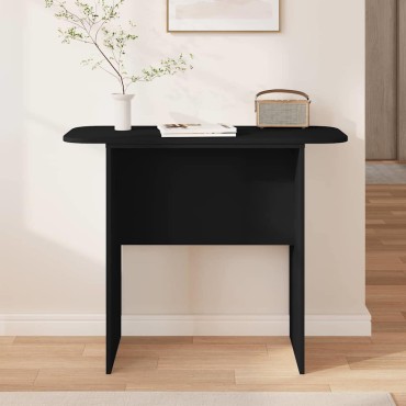vidaXL Τραπέζι κονσόλας Μαύρο 93x40x75cm Επεξεργασμένο Ξύλο