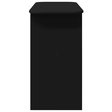 vidaXL Τραπέζι κονσόλας Μαύρο 93x40x75cm Επεξεργασμένο Ξύλο