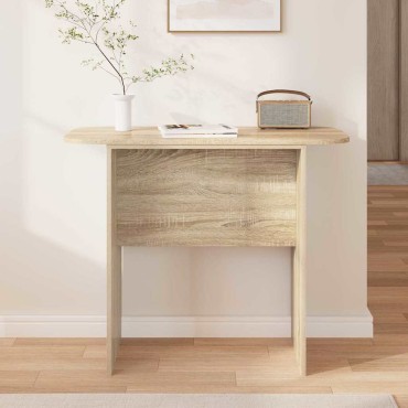 vidaXL Τραπέζι κονσόλας Δρύς Sonoma 93x40x75cm Επεξεργασμένο Ξύλο