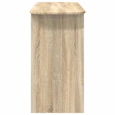 vidaXL Τραπέζι κονσόλας Δρύς Sonoma 93x40x75cm Επεξεργασμένο Ξύλο
