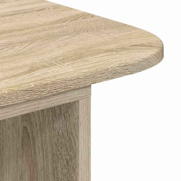 vidaXL Τραπέζι κονσόλας Δρύς Sonoma 93x40x75cm Επεξεργασμένο Ξύλο