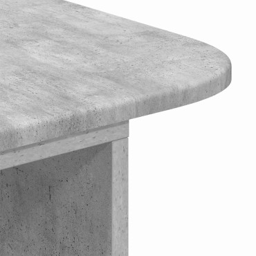 vidaXL Τραπέζι κονσόλας Σκυρόδεμα Γκρι 93x40x75 εκ