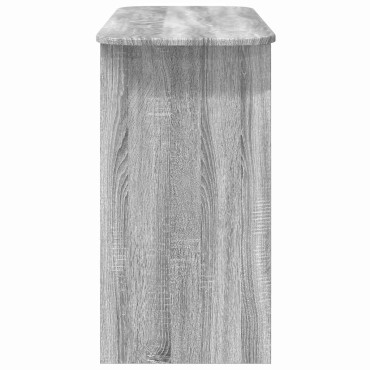 vidaXL Τραπέζι κονσόλας Γκρίζο Σονομα 93x40x75 εκ
