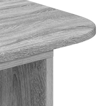 vidaXL Τραπέζι κονσόλας Γκρίζο Σονομα 93x40x75 εκ