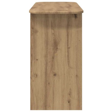 vidaXL Τραπέζι κονσόλας Artisan Oak 93x40x75cm Επεξεργασμένο Ξύλο