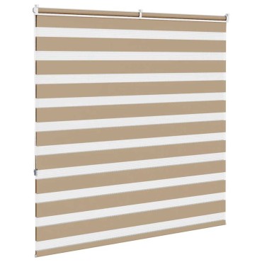 vidaXL Ζέβρα τυφλή 150x150 cm Πλάτος υφάσματος 145,9 εκ. Πολυεστέρας