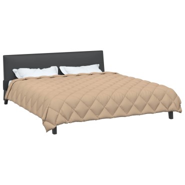 vidaXL Χειμερινό Παπλωματοθήκη 240 x 260 εκ. 450 gsm Taupe