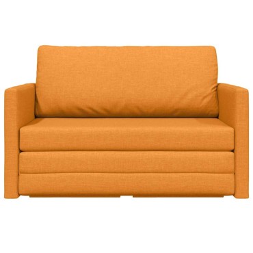 vidaXL Κρεβάτι καναπές Σκούρο κίτρινο 124x71x78cm ύφασμα