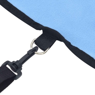 vidaXL Σαμάρι Ίππου Μπλε aqua 105 cm Πολικές φλις