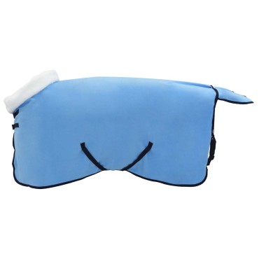 vidaXL Σαμάρι Ίππου Μπλε aqua 115 cm Πολικές φλις