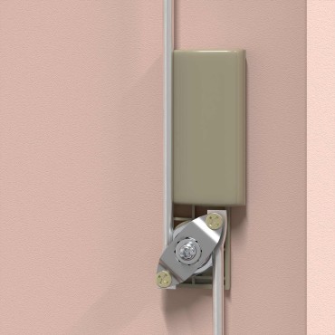 vidaXL Ντουλάπι αποθήκευσης Ροζ 90x40x40cm Ατσάλι 1 τεμ.