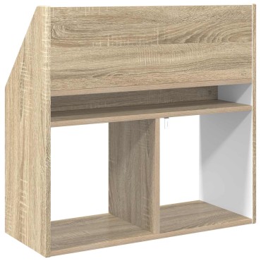 vidaXL Βιβλιοθήκη Παιδιών Δρύς Sonoma 72,5x29,5x69 εκ 1 τεμ.