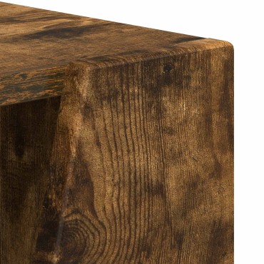vidaXL Πλευρικό Ράφι 33x32x70,5cm Επεξεργασμένο Ξύλο